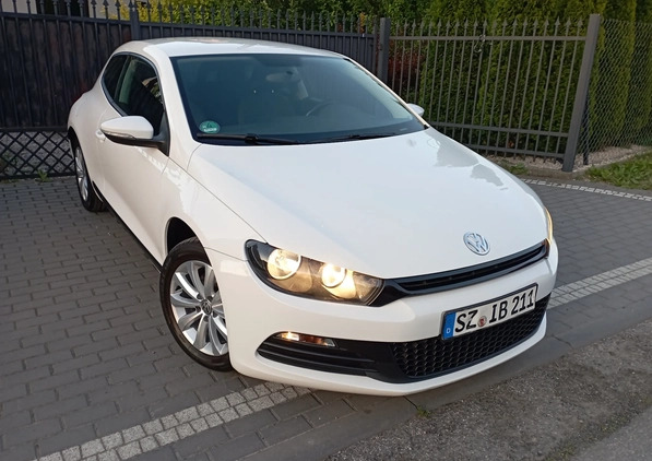 Volkswagen Scirocco cena 24500 przebieg: 188000, rok produkcji 2009 z Słomniki małe 497